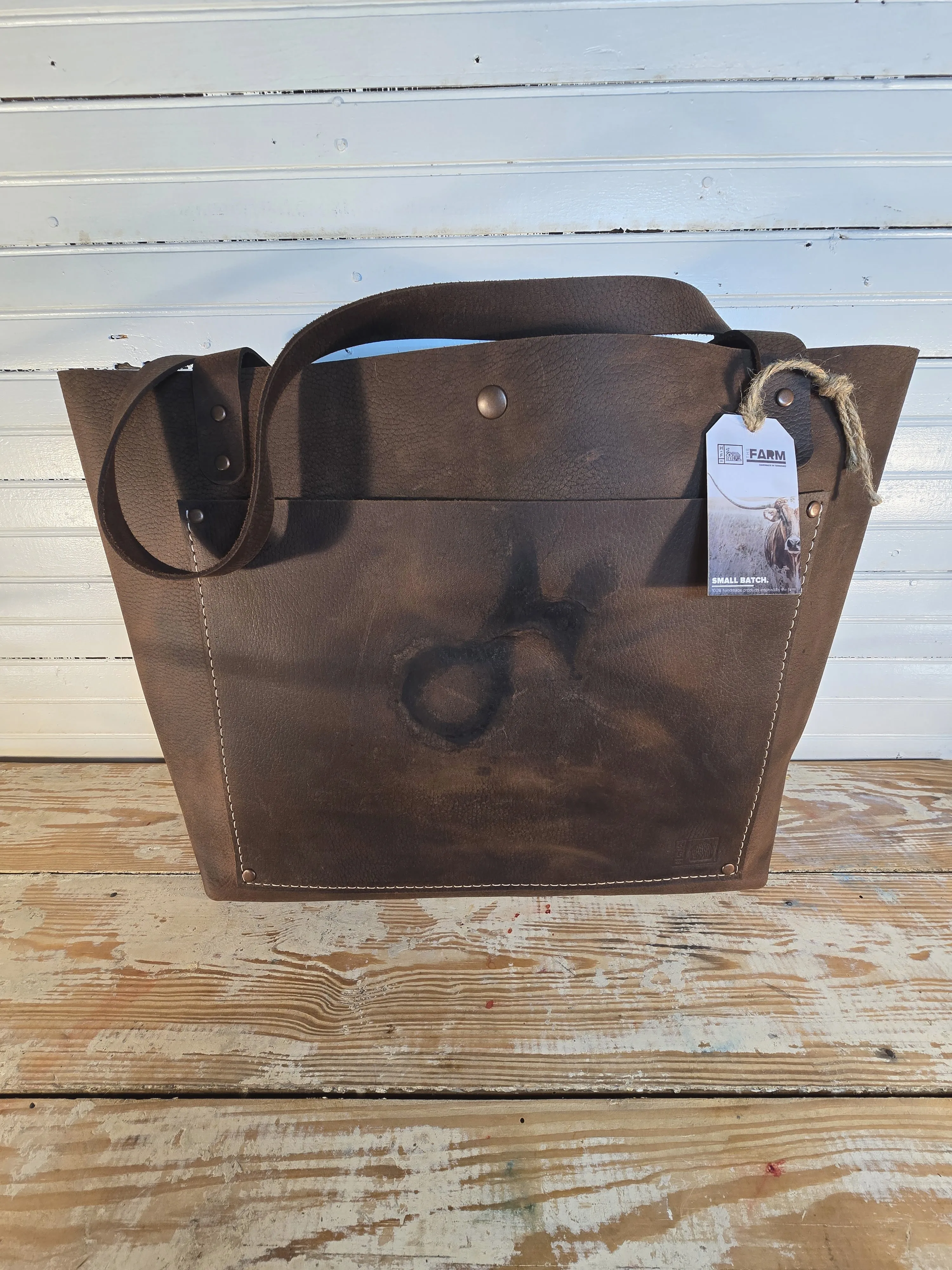 Madison Leather Tote - Large