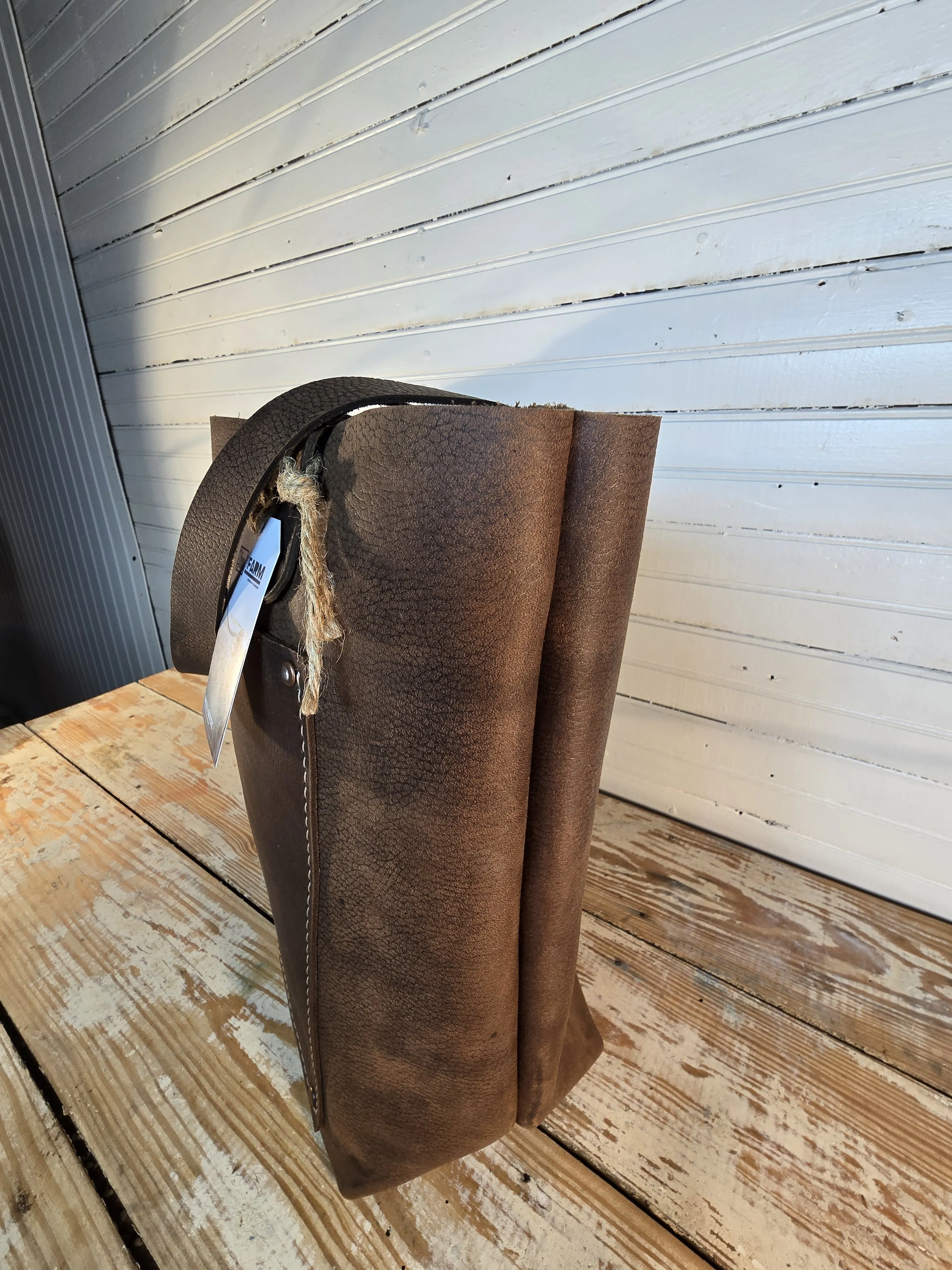 Madison Leather Tote - Large