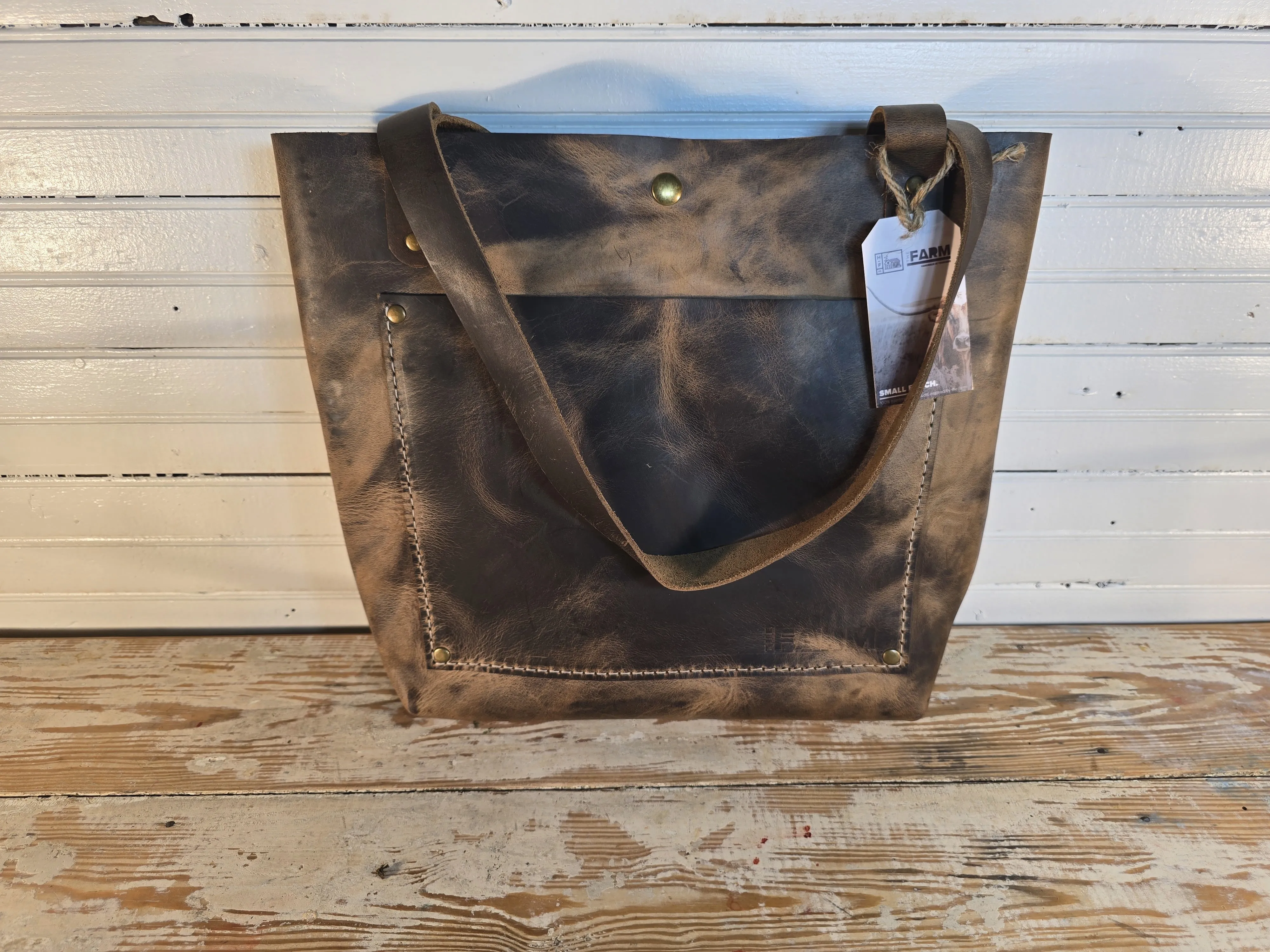 Madison Leather Tote - Medium
