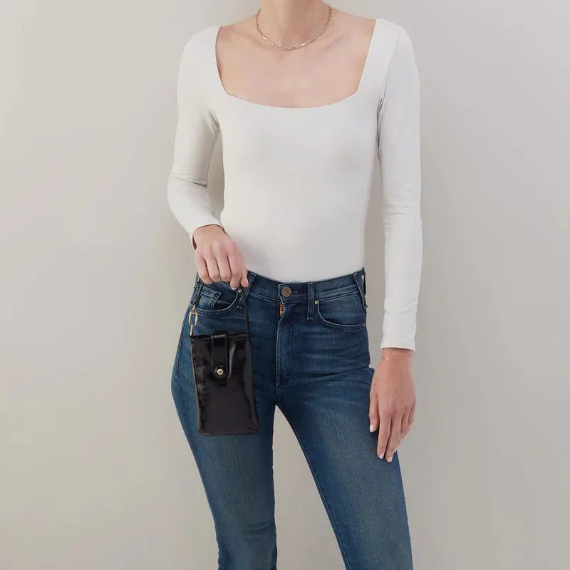 Marlo Carryall Crossbody- Black
