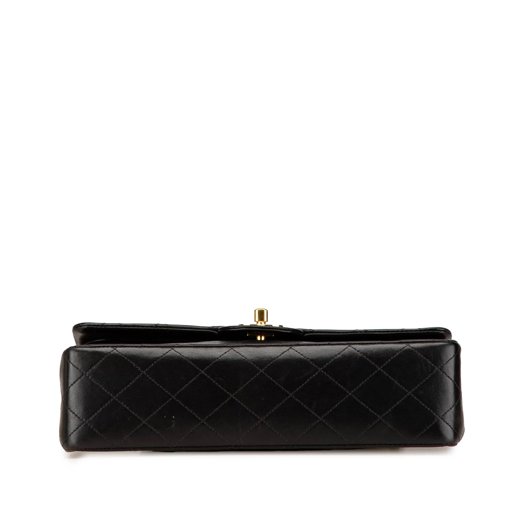 Medium Classic Lambskin Double Flap
