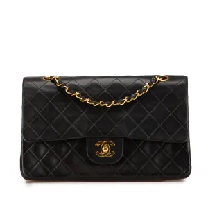 Medium Classic Lambskin Double Flap