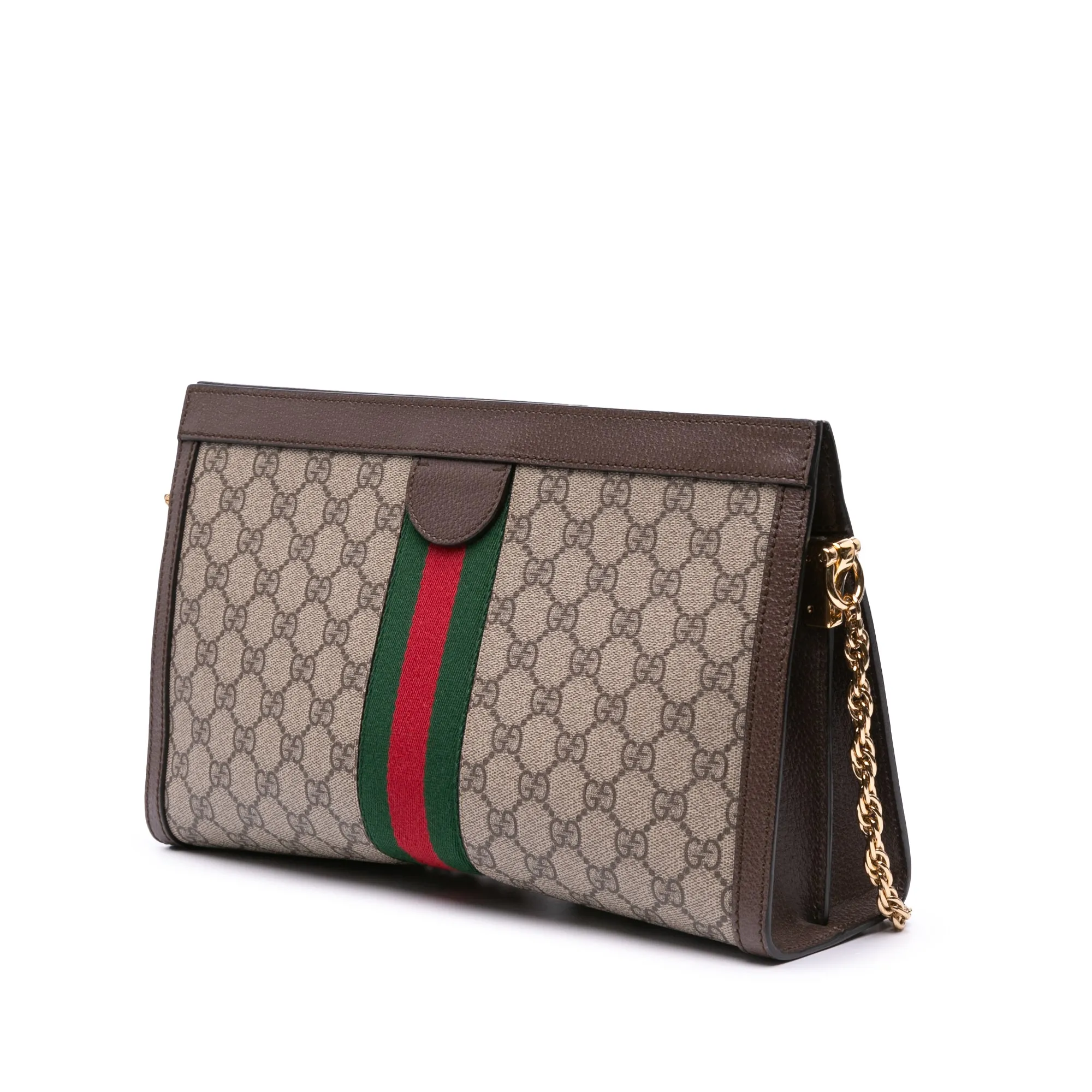 Medium GG Supreme Ophidia Web Chain Shoulder Bag