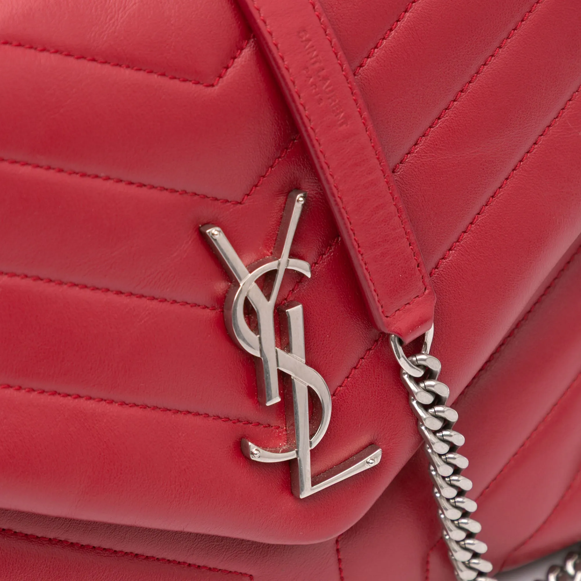 Medium Leather Monogram Matelasse LouLou Bag