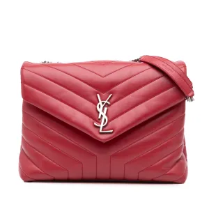 Medium Leather Monogram Matelasse LouLou Bag