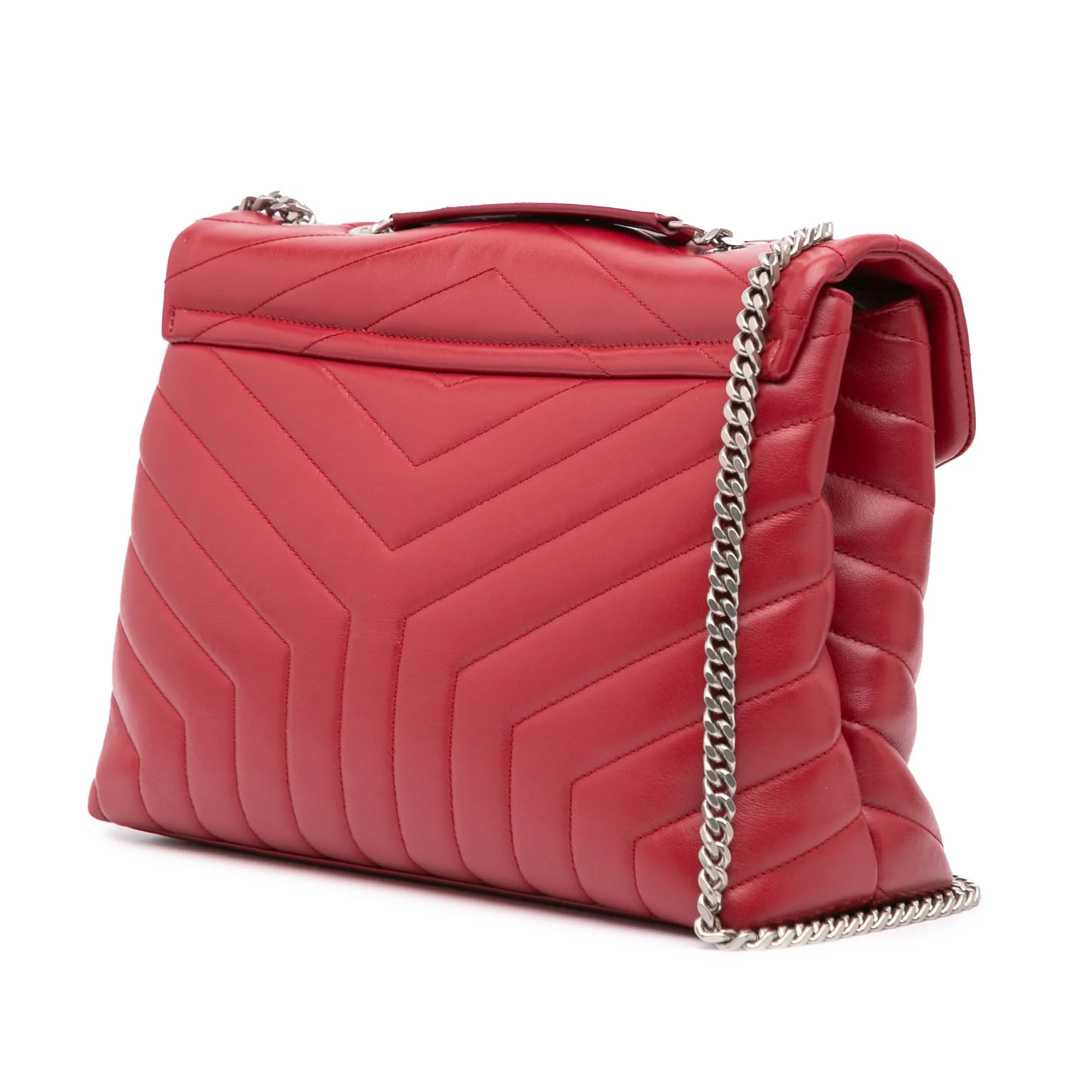 Medium Leather Monogram Matelasse LouLou Bag