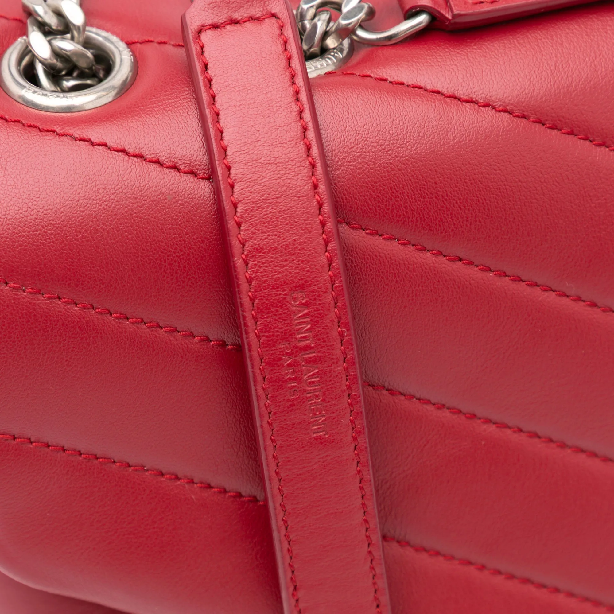 Medium Leather Monogram Matelasse LouLou Bag