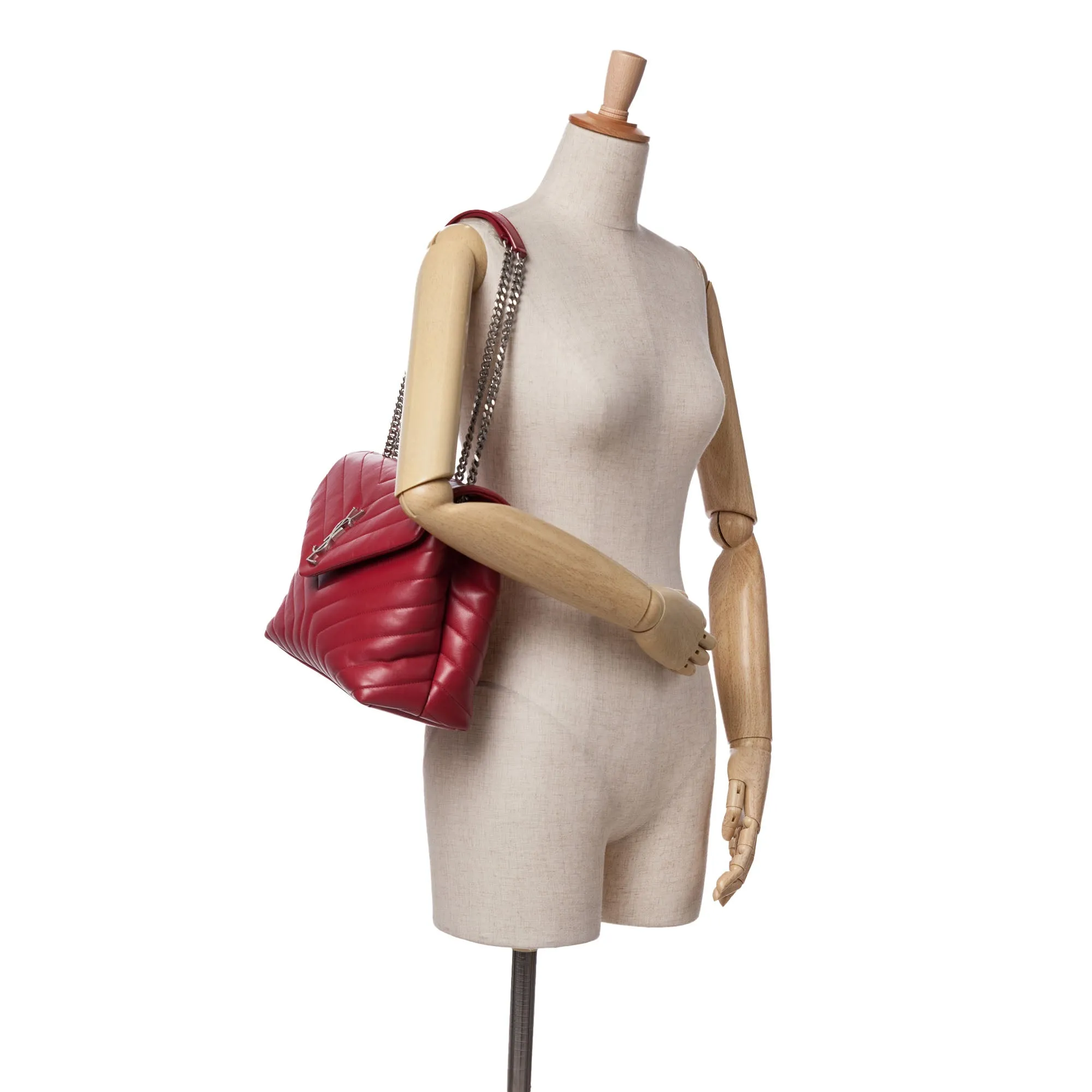 Medium Leather Monogram Matelasse LouLou Bag