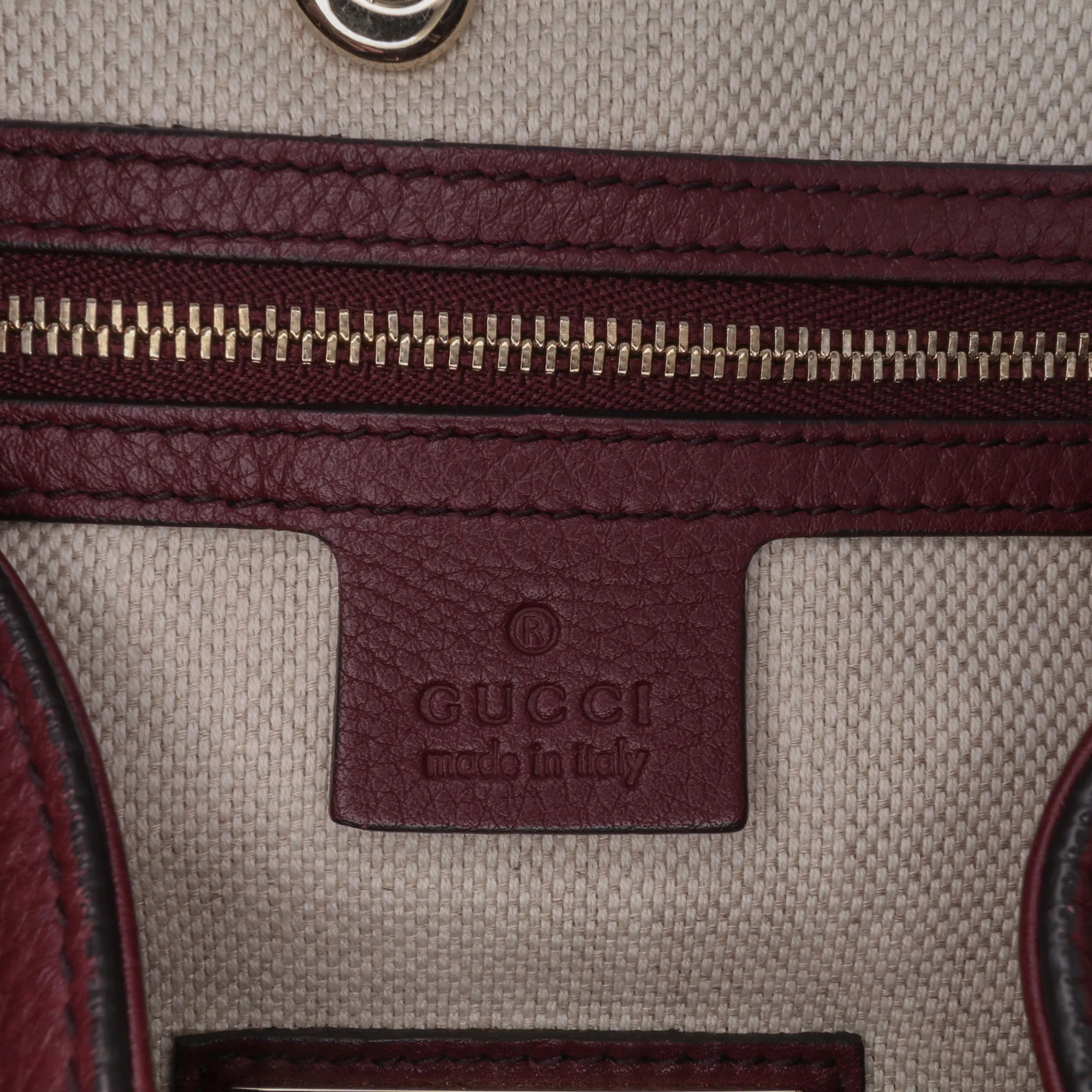 Medium Leather Soho Chain Tote