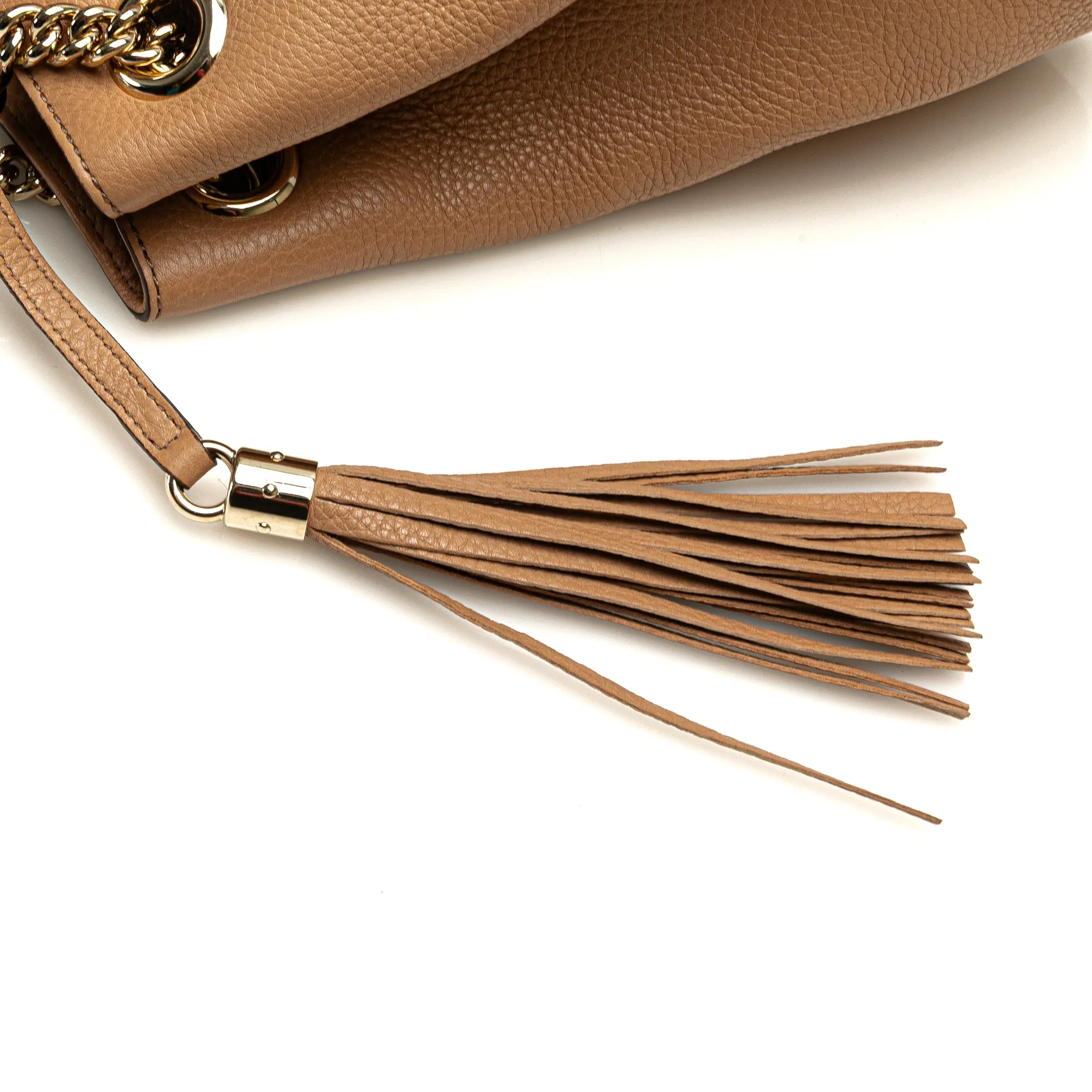 Medium Leather Soho Chain Tote