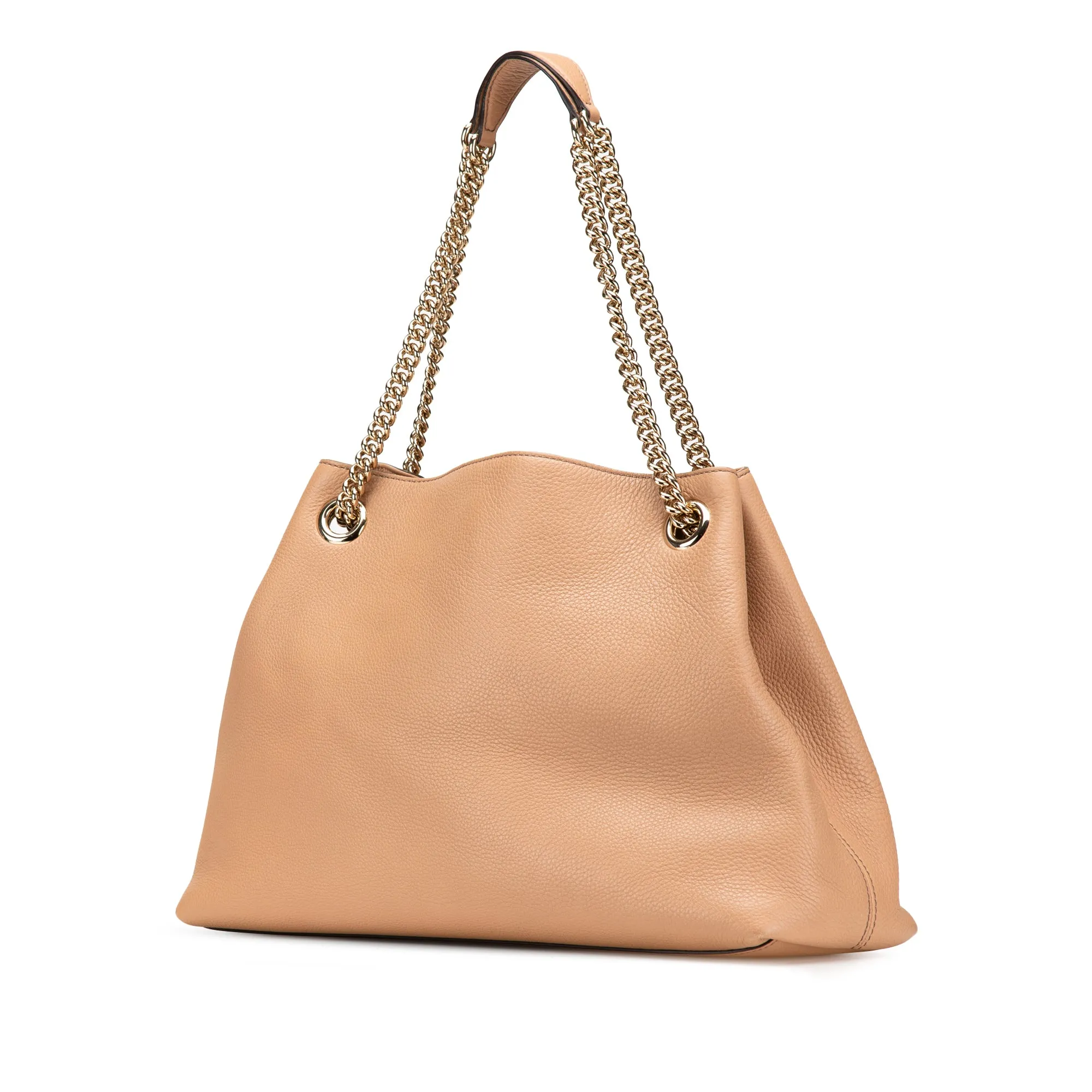 Medium Leather Soho Chain Tote