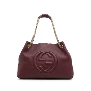 Medium Leather Soho Chain Tote