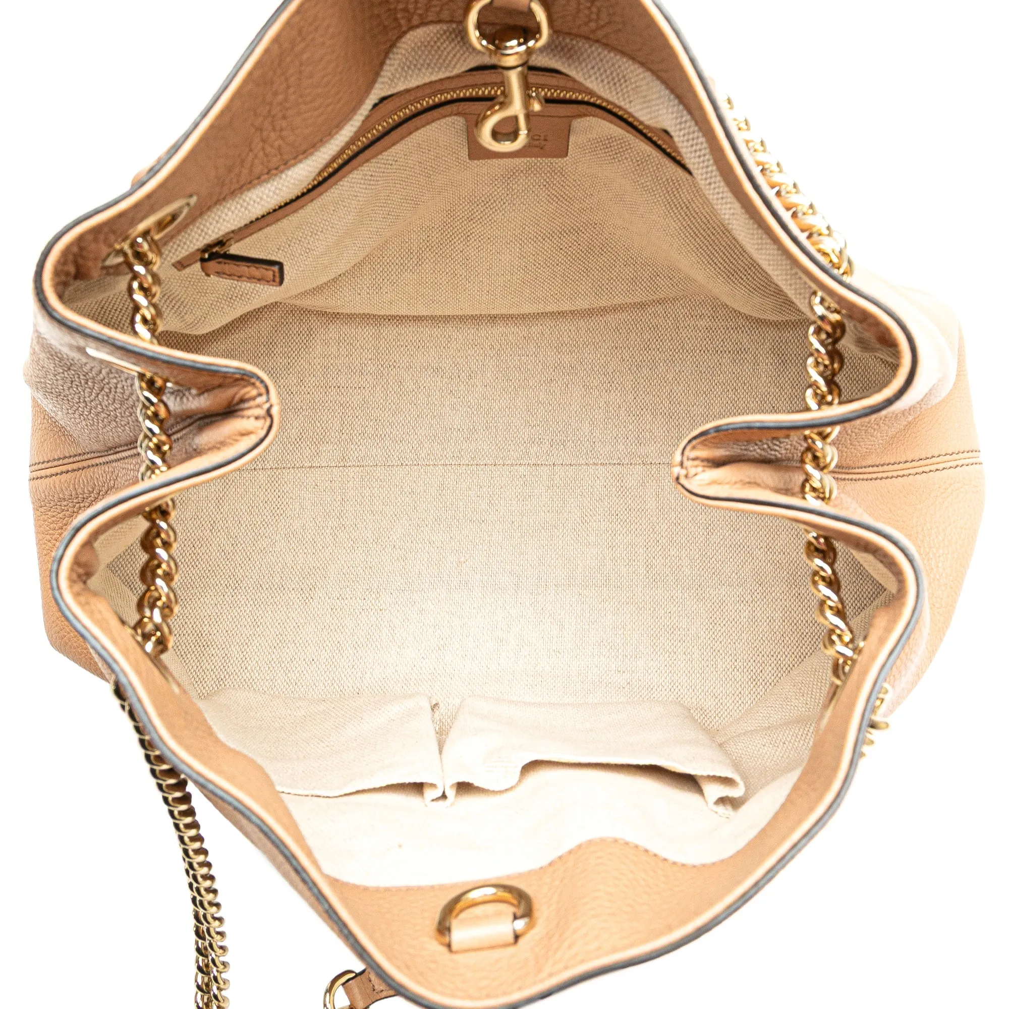 Medium Leather Soho Chain Tote