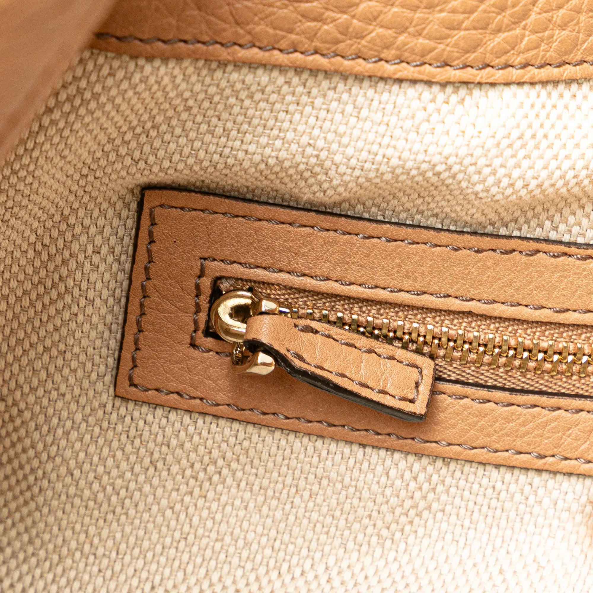 Medium Leather Soho Chain Tote
