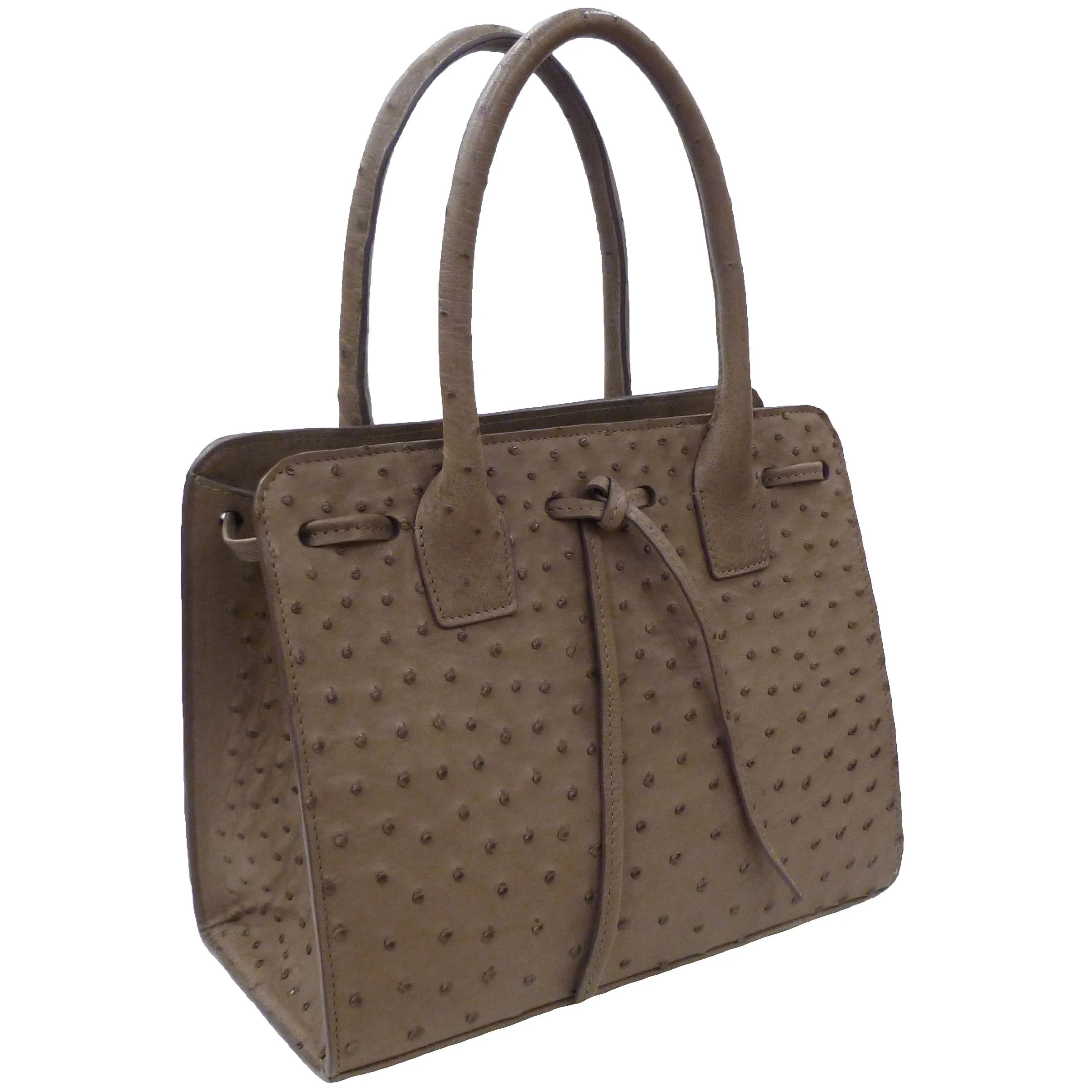 Medium Ostrich Tote