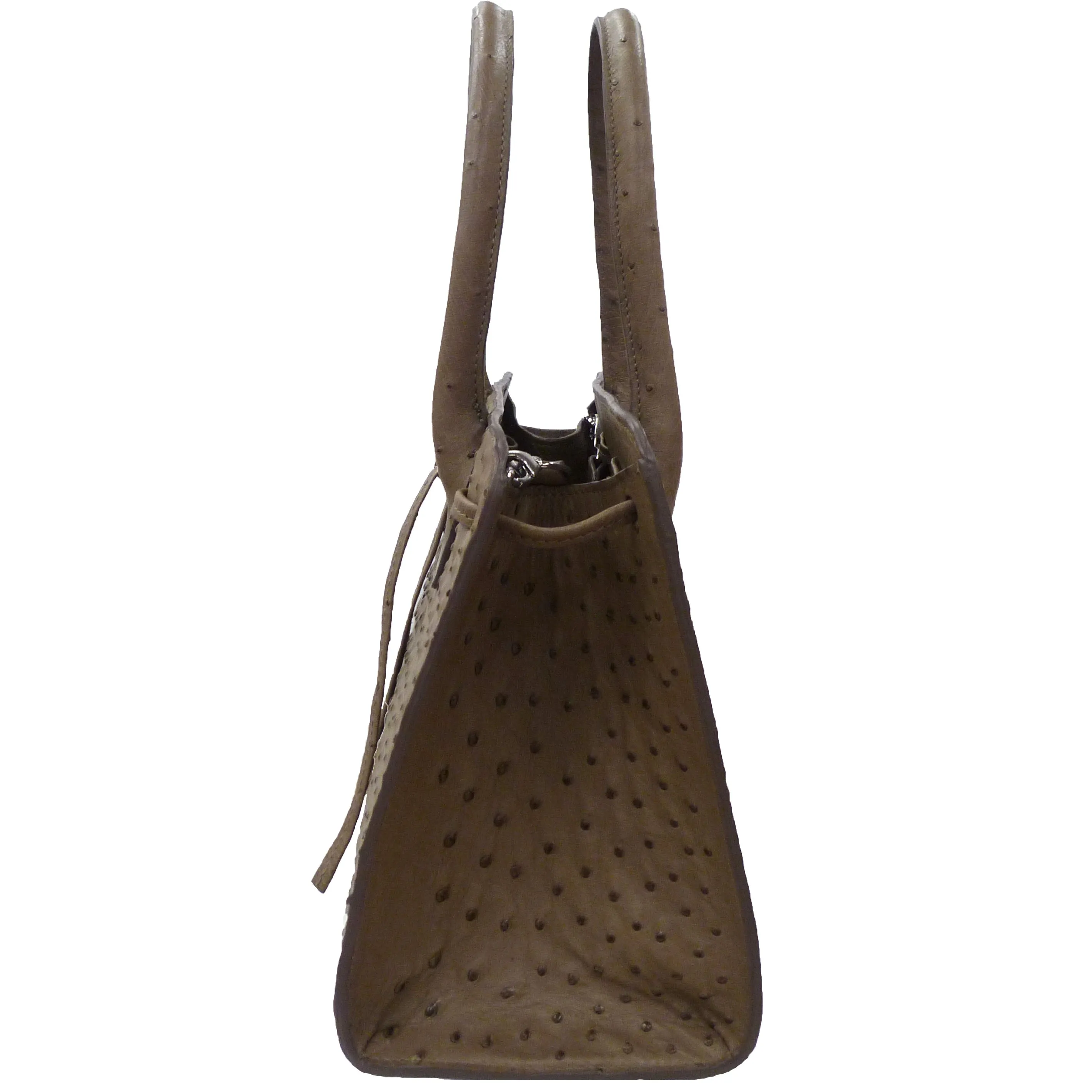 Medium Ostrich Tote
