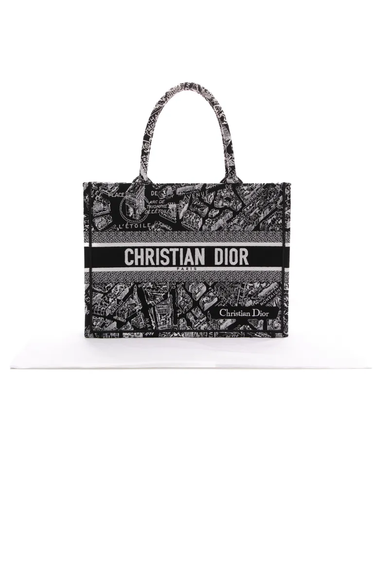 Medium Plan de Paris Book Tote Bag