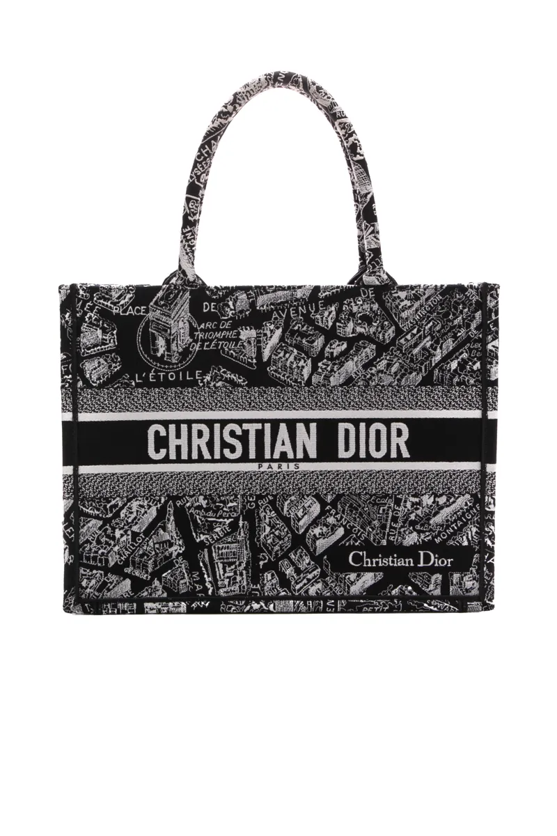 Medium Plan de Paris Book Tote Bag