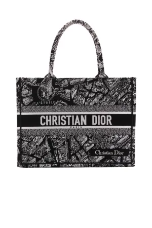 Medium Plan de Paris Book Tote Bag
