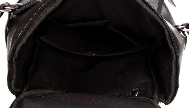 Men's Boston Bucket Crossbody Duffle Bag