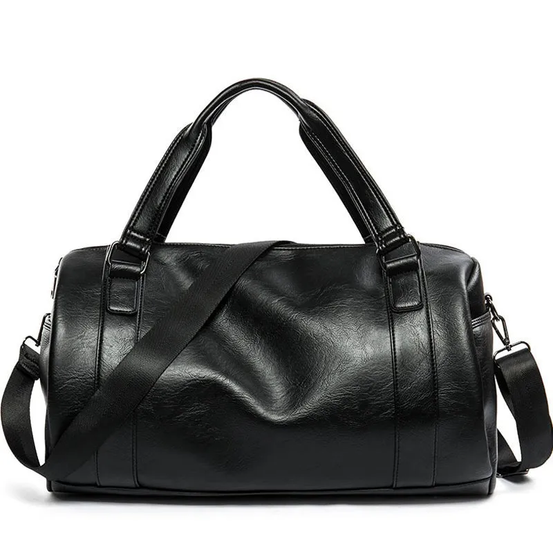 Men's Boston Bucket Crossbody Duffle Bag