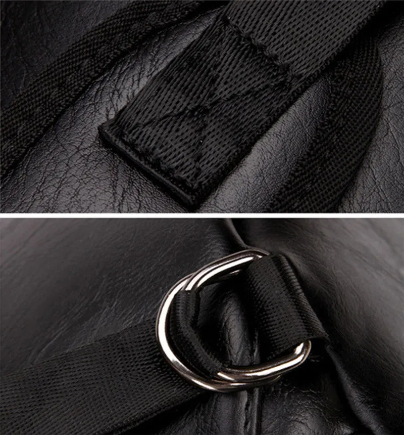 Men's Boston Bucket Crossbody Duffle Bag