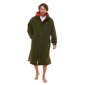 Men's Long Sleeve Pro Change Robe EVO - Parker Green