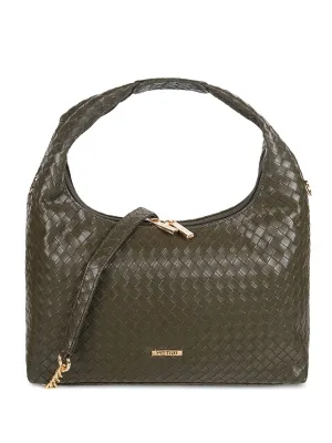 Metro Textured Structured Hobo Bag