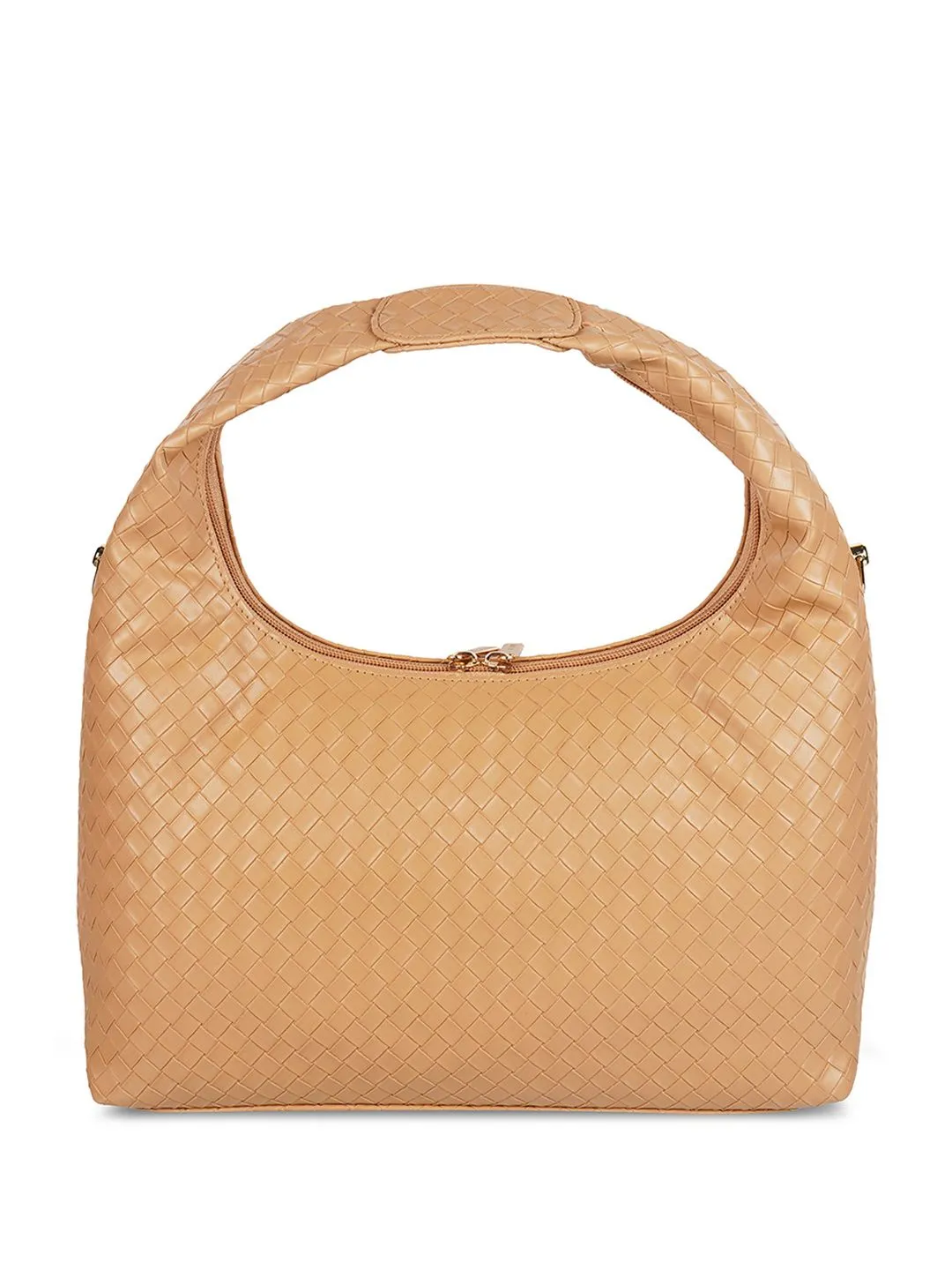 Metro Textured Structured Hobo Bag