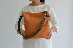 Mila 201 Orange | Hobo Tote Bag