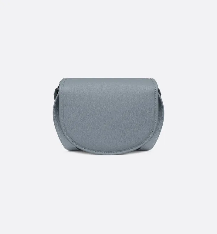 Mini Gallop Bag with Strap • Dior Gray Grained Calfskin