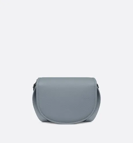 Mini Gallop Bag with Strap • Dior Gray Grained Calfskin
