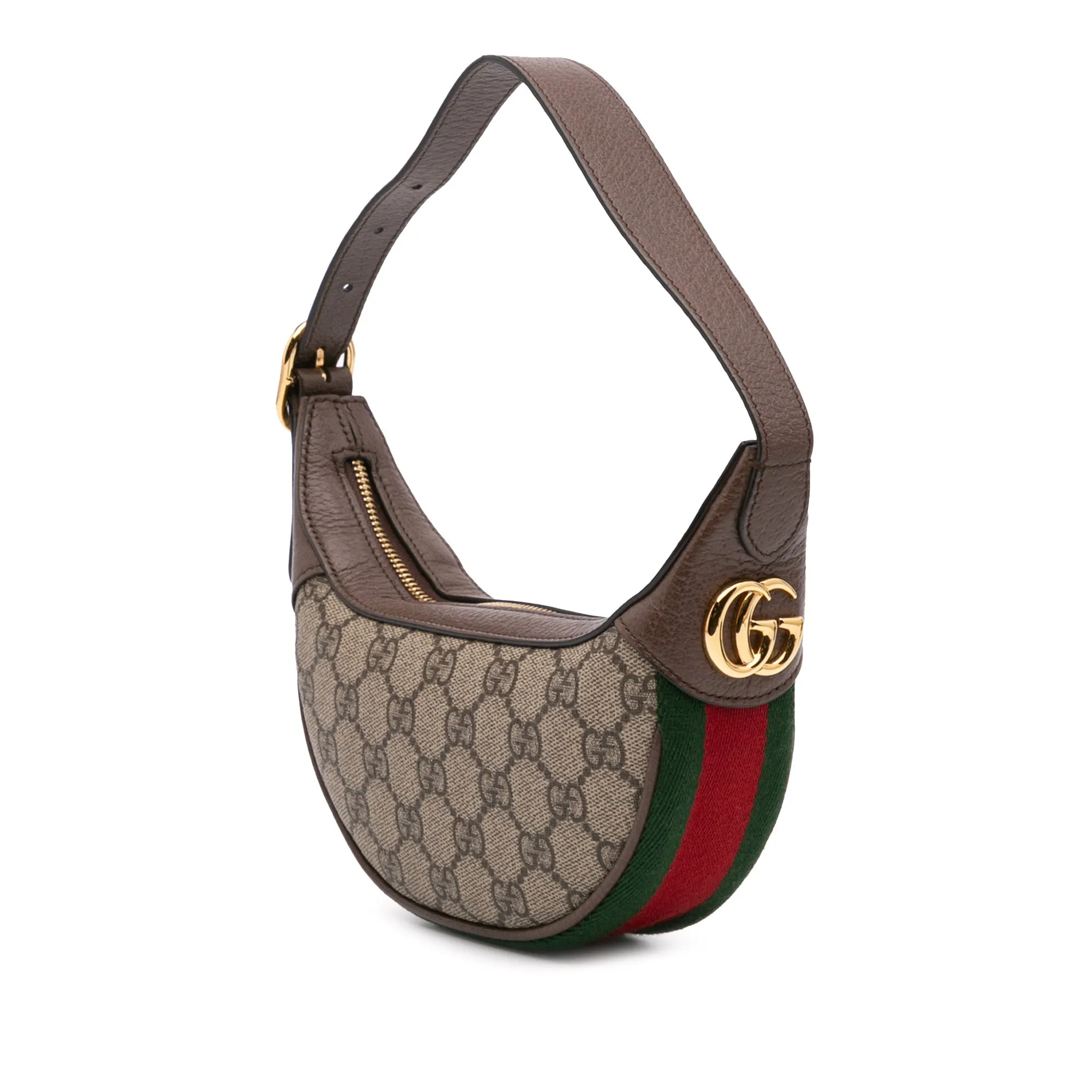 Mini GG Supreme Web Ophidia Shoulder Bag