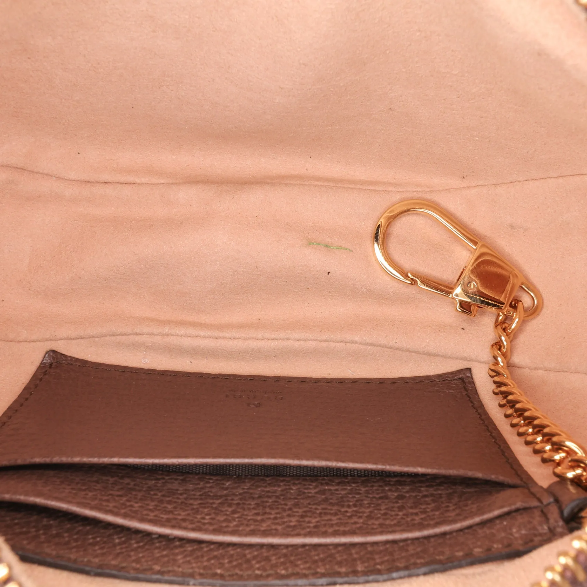 Mini GG Supreme Web Ophidia Shoulder Bag