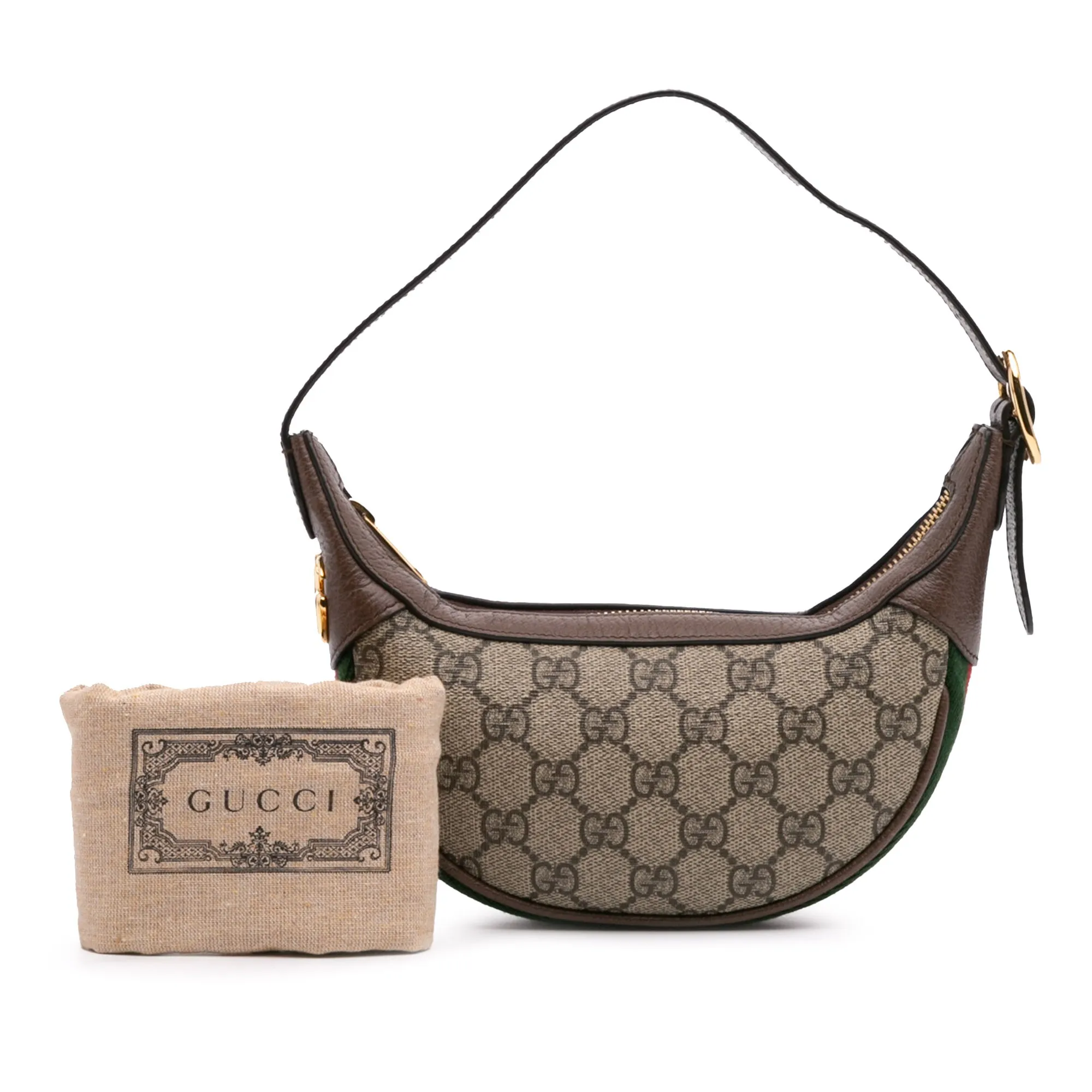 Mini GG Supreme Web Ophidia Shoulder Bag