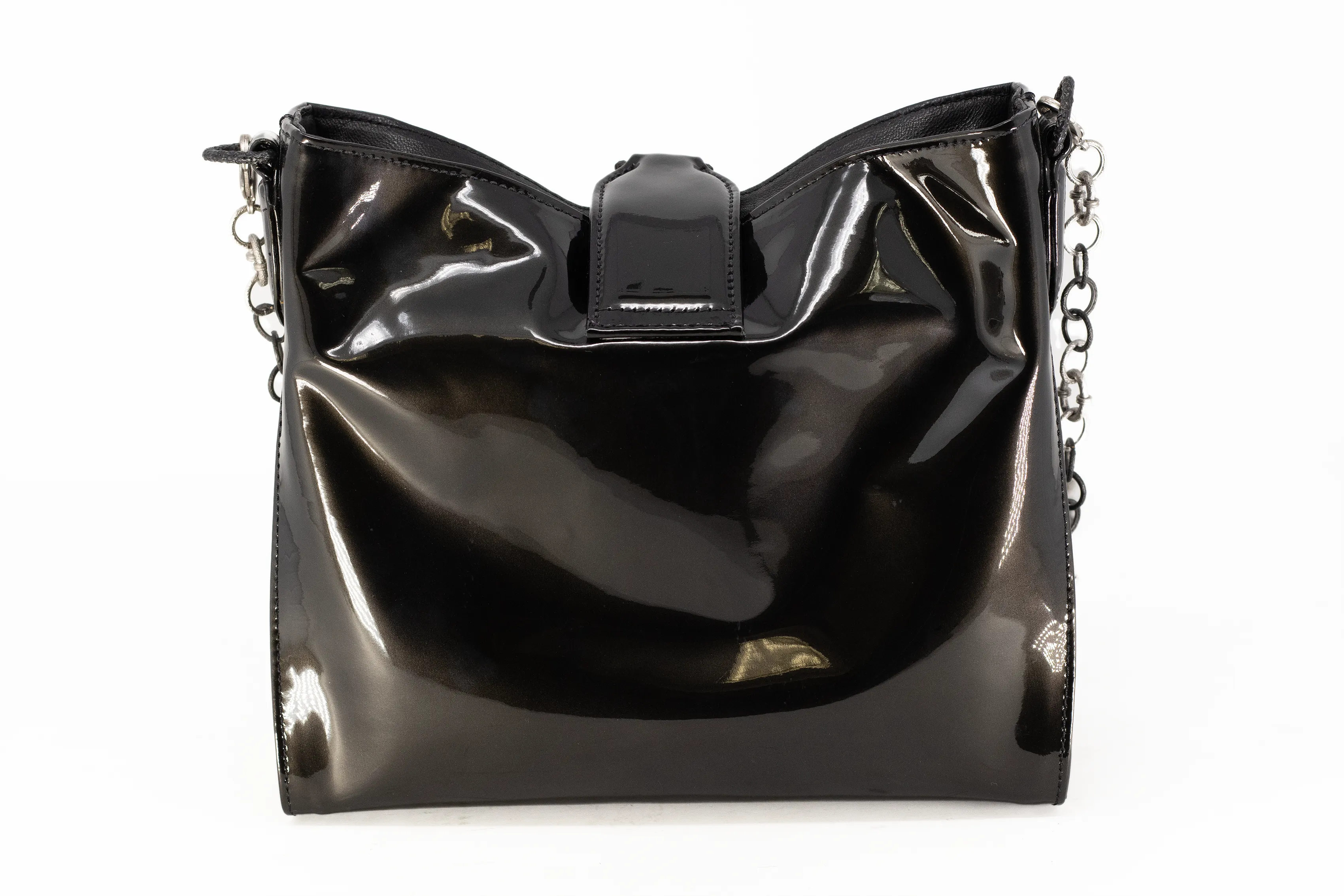 MINI HOBO IN SPARKLE PATENT LEATHER