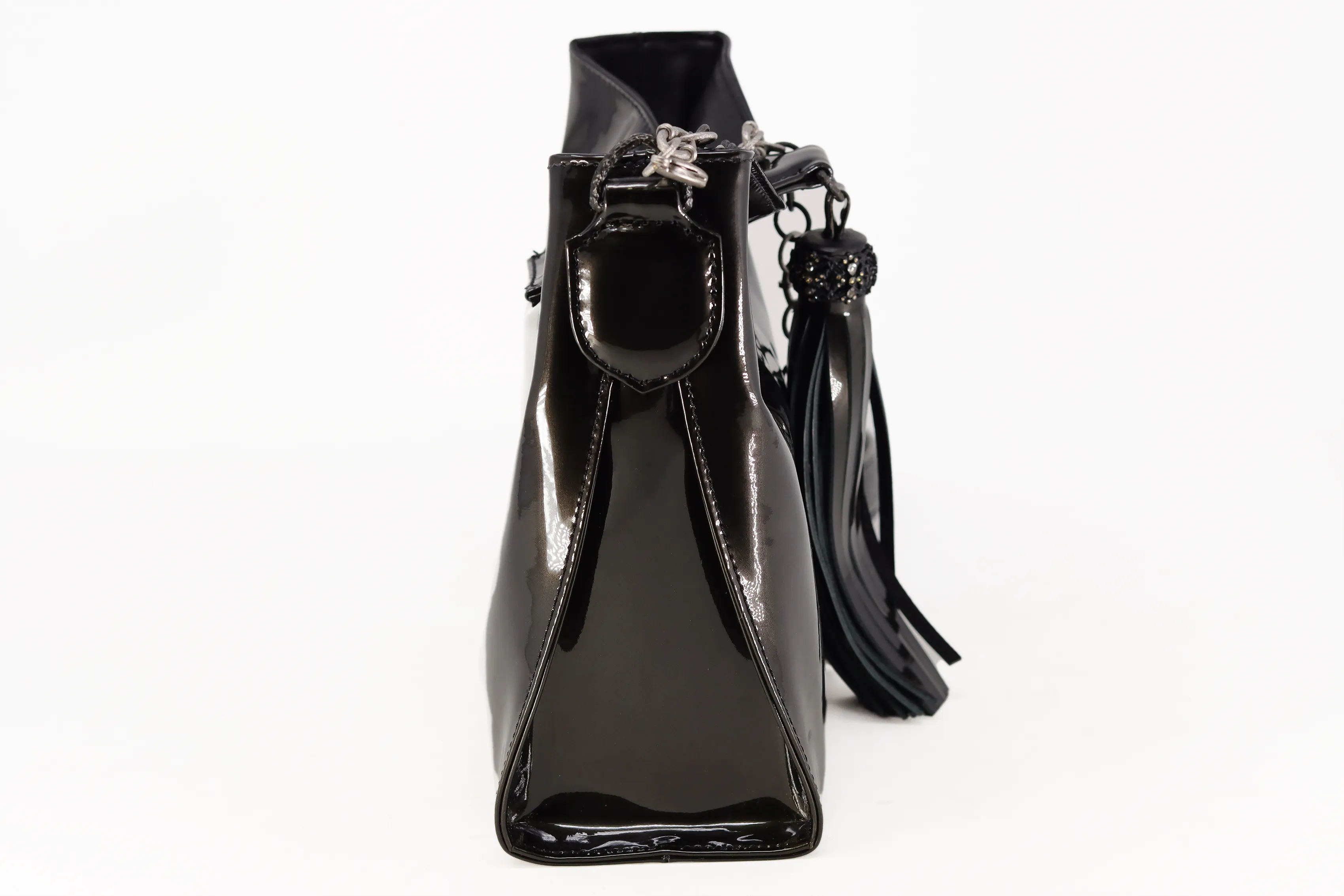 MINI HOBO IN SPARKLE PATENT LEATHER