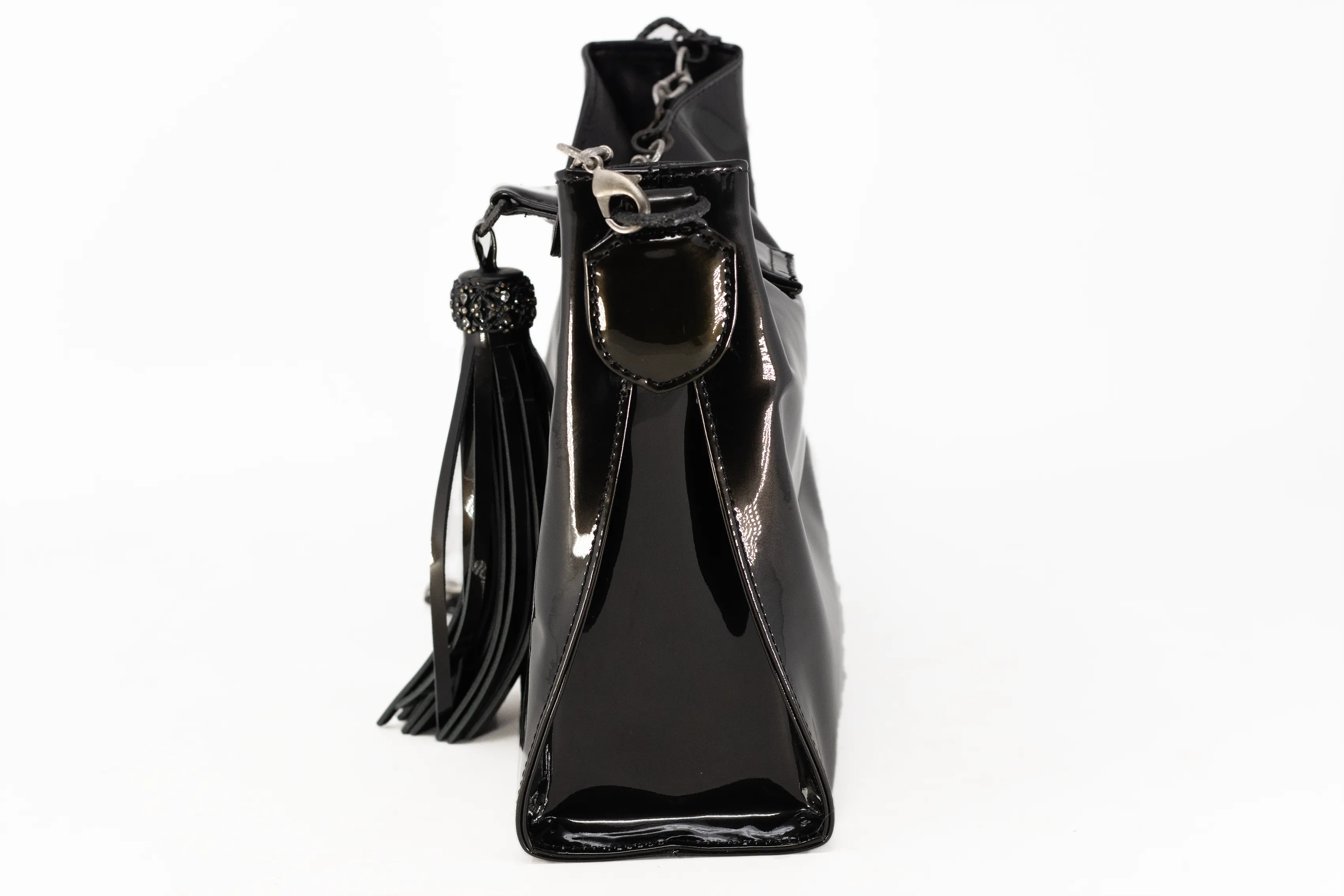 MINI HOBO IN SPARKLE PATENT LEATHER