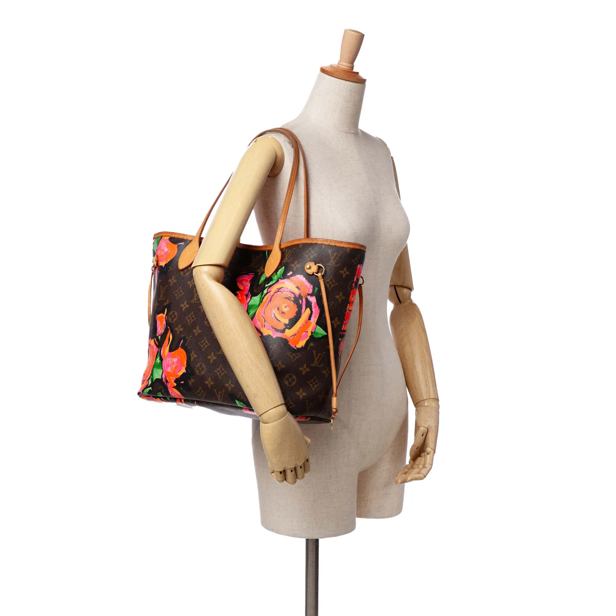 Monogram Roses Neverfull MM