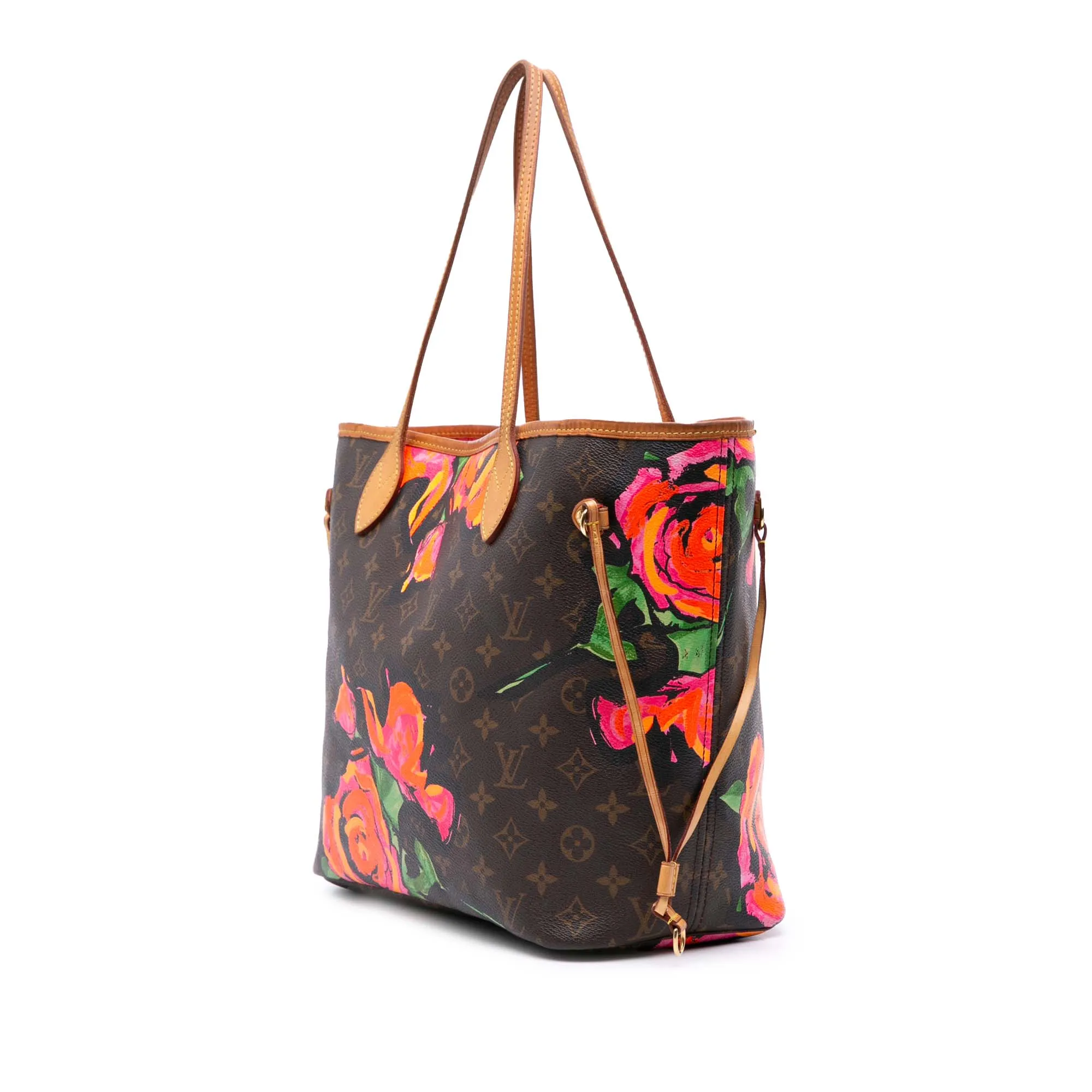 Monogram Roses Neverfull MM