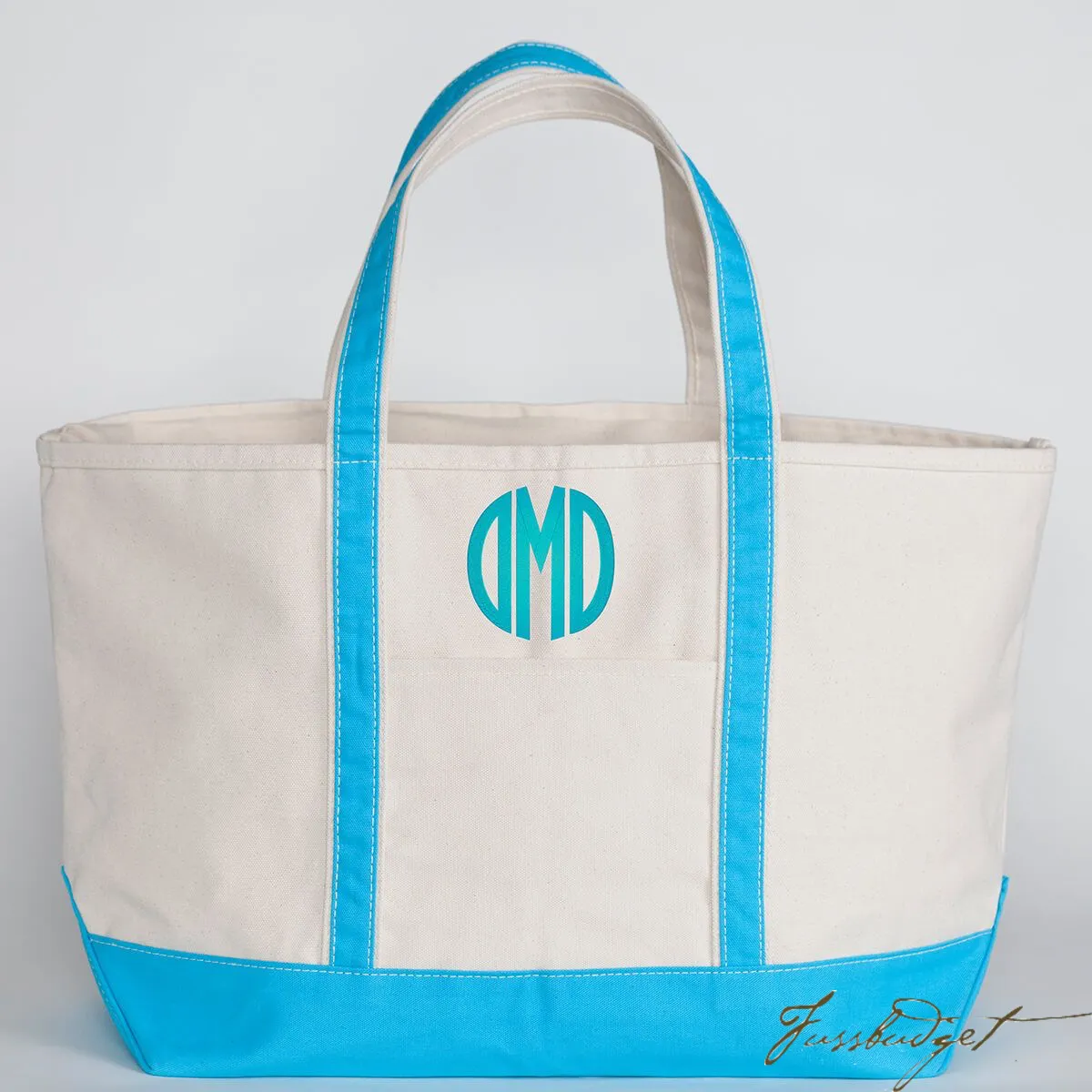 Monogrammed Large Boat Tote