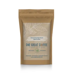 Natural Organic Gourmet House Blend Coffee