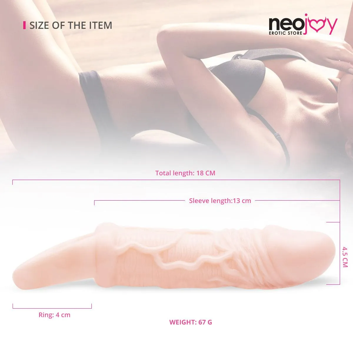 Neojoy G-Spot Hit Penis Sleeves
