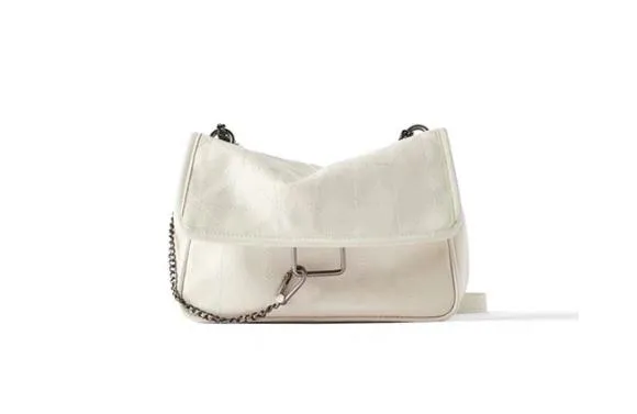 New Rhombus Black Rock Soft Single Shoulder Oblique Span Chain Bag Luxury Handbags for Woman 2021 PU Leather Messenger Bag