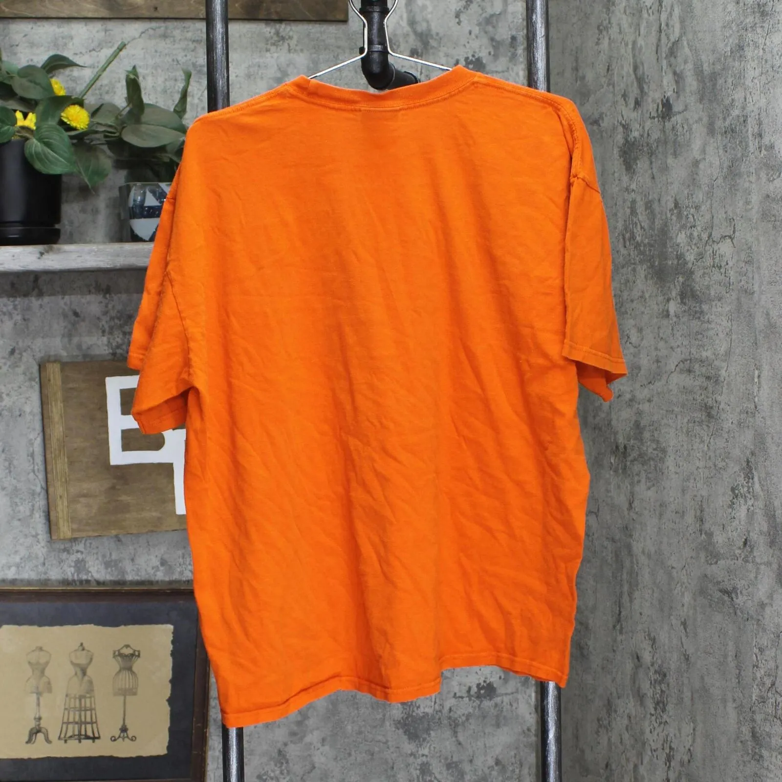 Nike Mens Vintage Cotton Short Sleeve T-Shirt Tee 166f50cc4dfae7 Orange XL