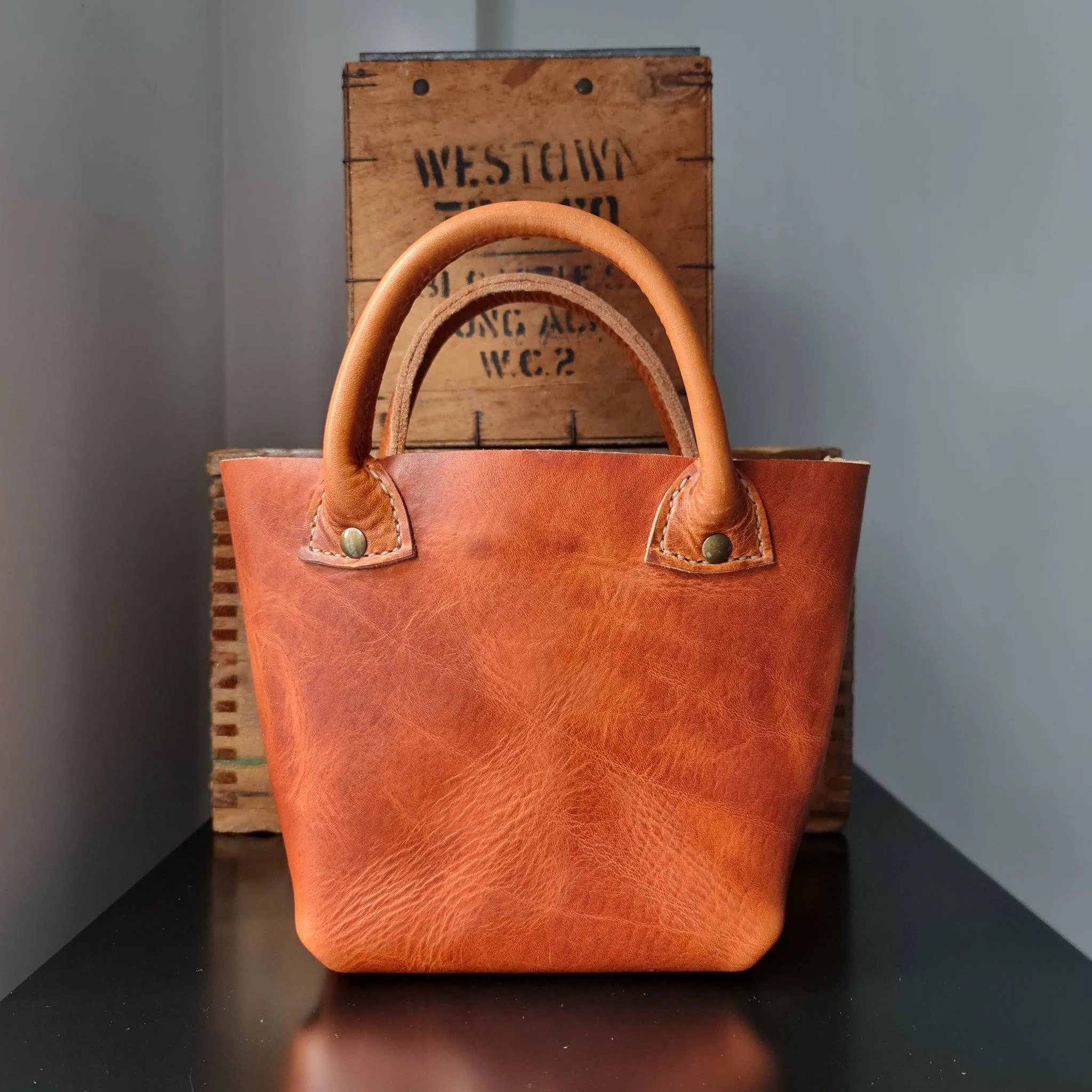 No. 62 CALGARY Tote Bag - Horween Dublin