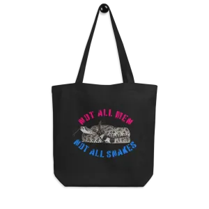 Not All Snakes Feminist Themed Premium Eco Tote Bag