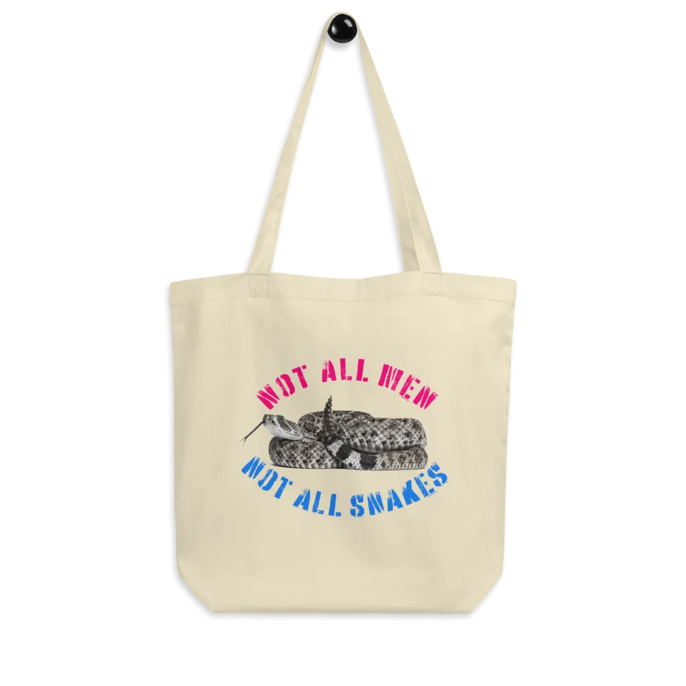 Not All Snakes Feminist Themed Premium Eco Tote Bag