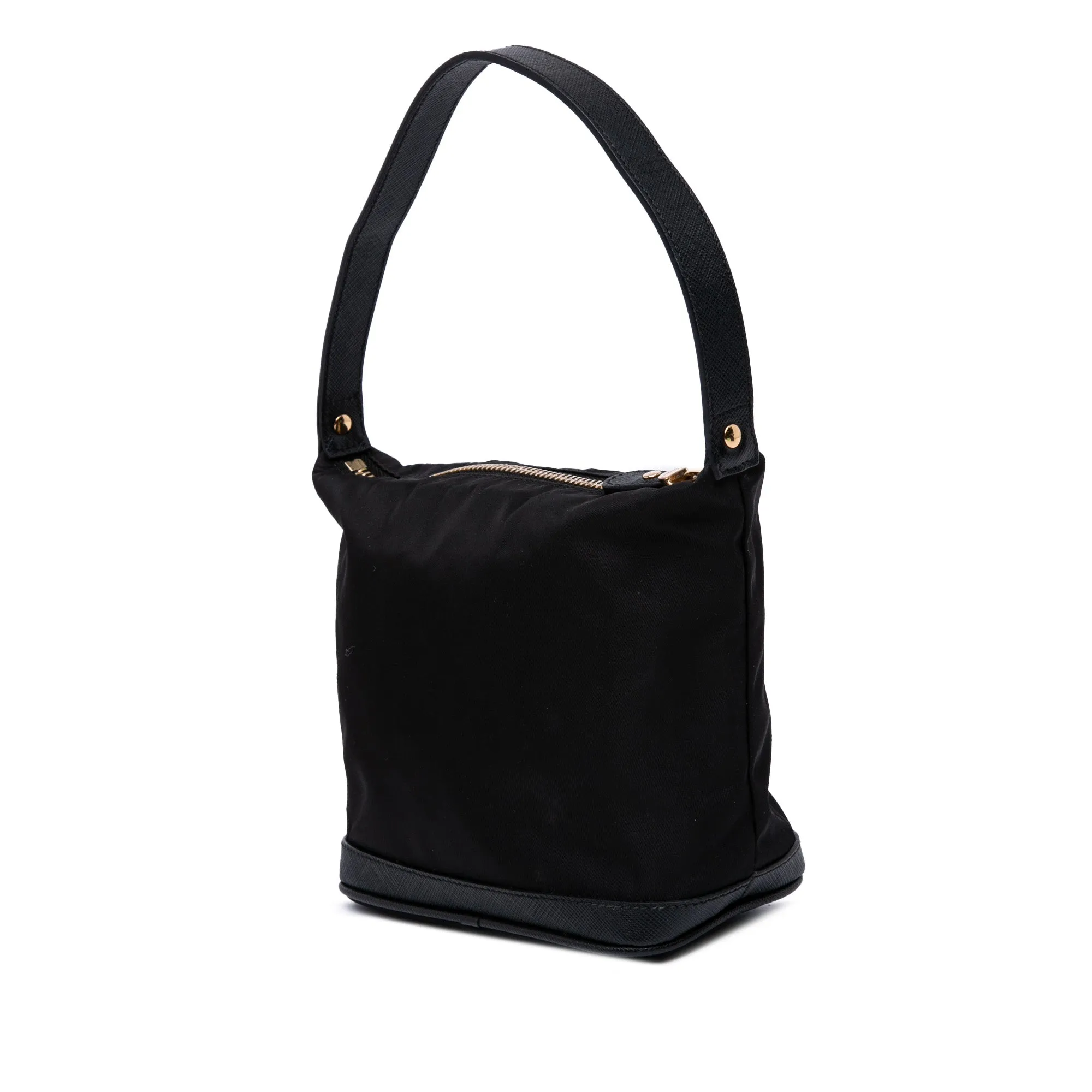 Nylon Vara Bow Shoulder Bag