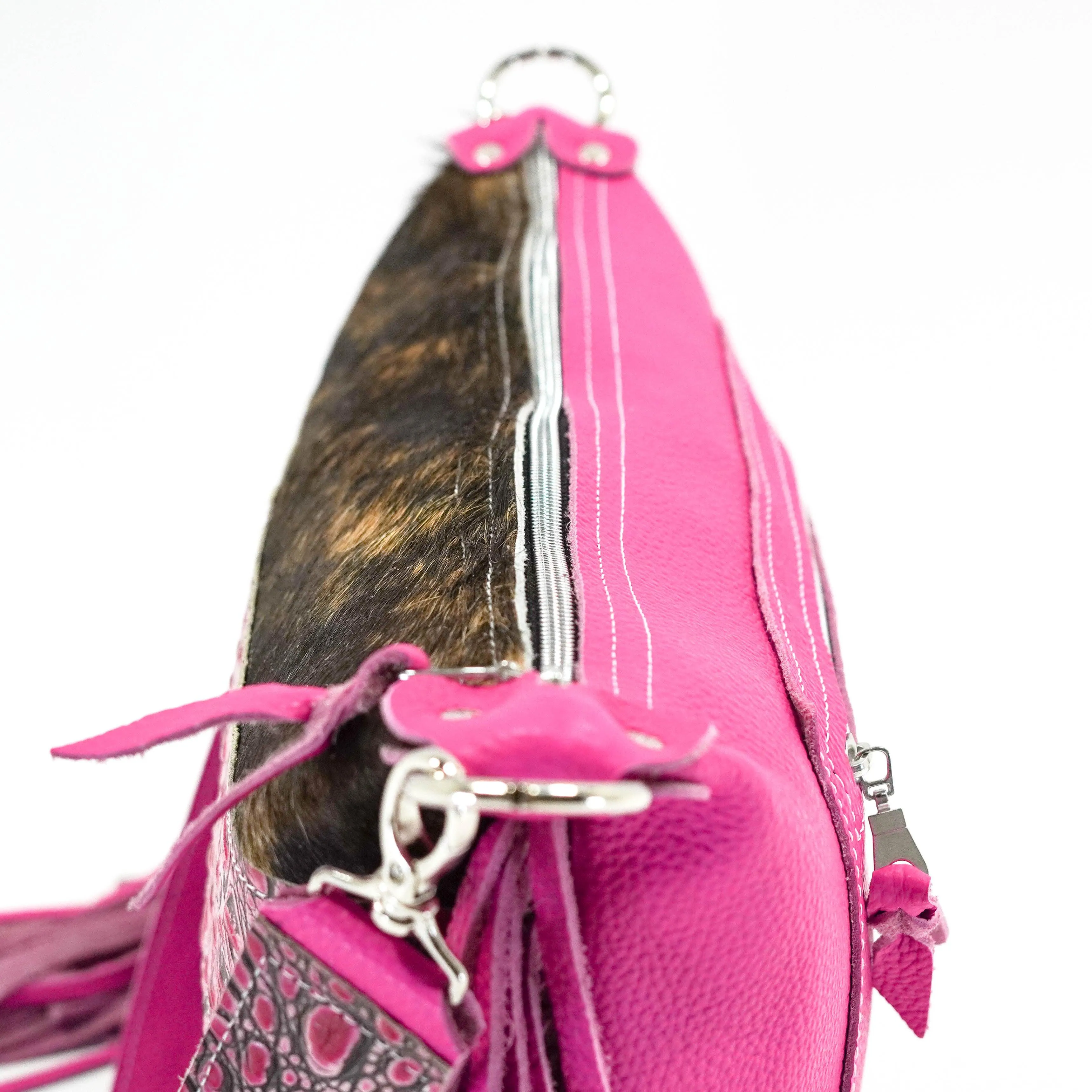 Oakley - Dark Brindle w/ Barbie Croc